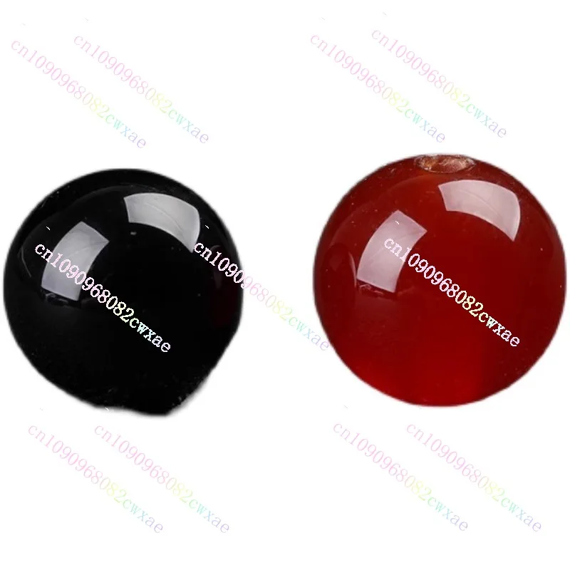 Red agate black agate loose beads work in progress DIY handmade accessories crystal material single bag
Red agate black agate loose beads work in progress DIY handmade accessories crystal material single bag