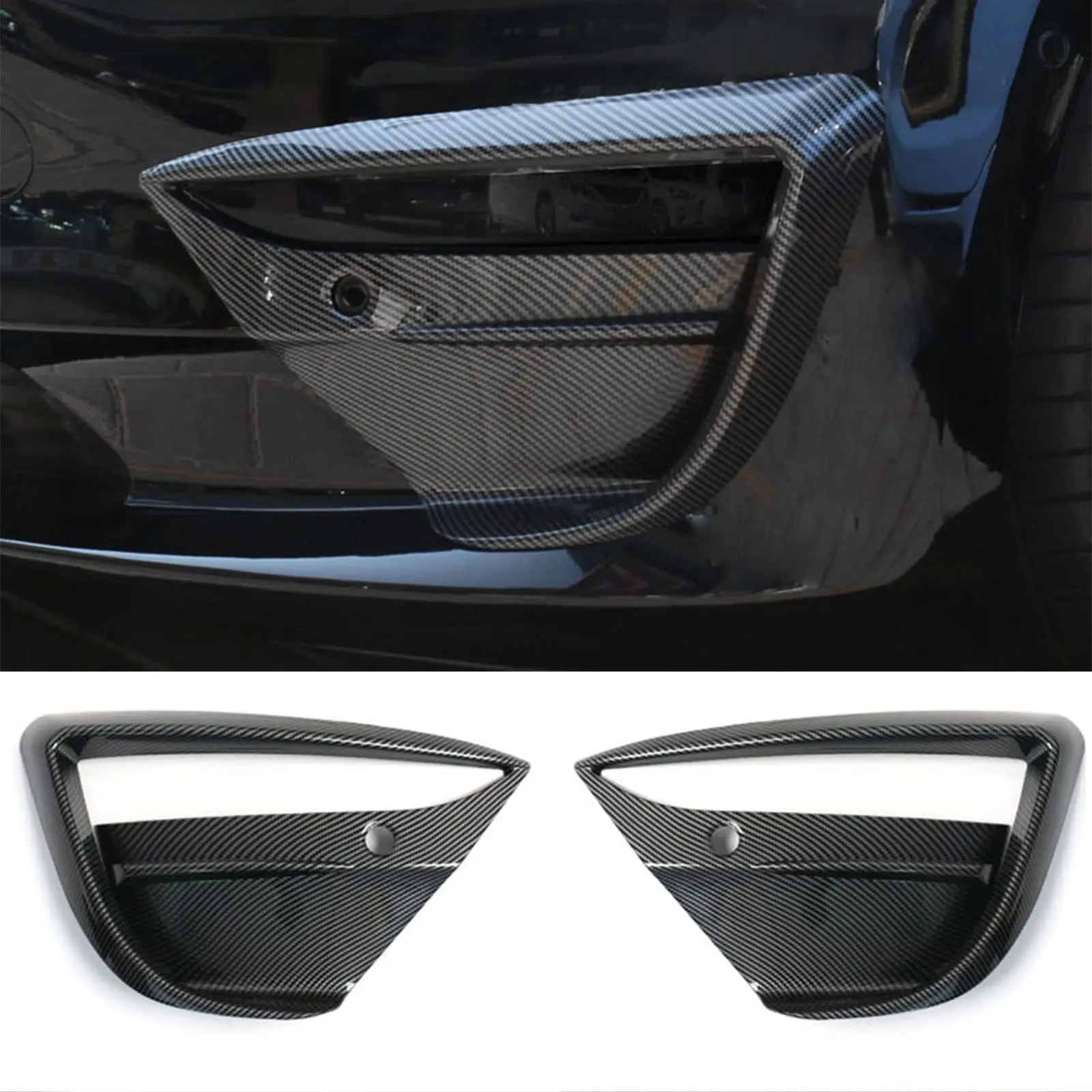 Carbon Fiber Fog Light Trim Covers For Front Bumper Eyebrow Frame 2017–2023 Compatible Models
Carbon Fiber Fog Light Trim Covers For Front Bumper Eyebrow Frame 2017–2023 Compatible Models