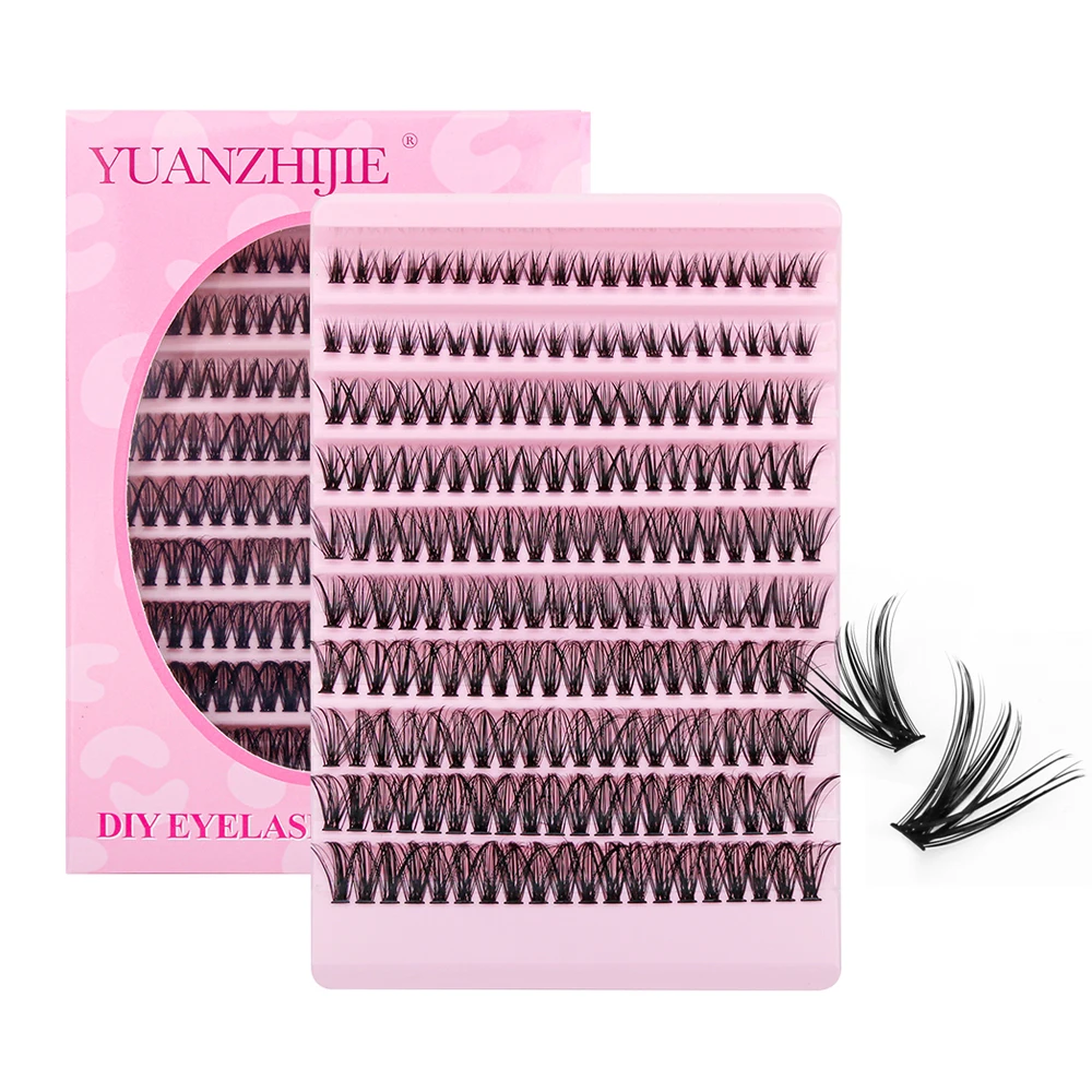 10pcs Wholesale Individual Russian Cluster Lash Hot Selling 30D 40D 50D Segment Eyelash Easy to Graft by YUANZHIJIE
10pcs Wholesale Individual Russian Cluster Lash Hot Selling 30D 40D 50D Segment Eyelash Easy to Graft by YUANZHIJIE