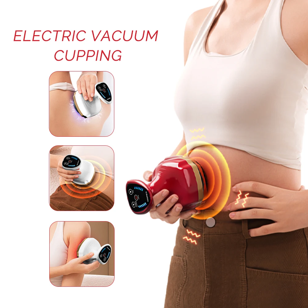 Электрический вакуумный массажер EMS для меридианов, массажер Гуаша, вакуумные банки для массажа живота, талии, рук и ног
Электрический вакуумный массажер EMS для меридианов, массажер Гуаша, вакуумные банки для массажа живота, талии, рук и ног