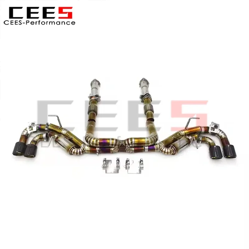 cees Valve 3inch Pipe Exhaust Catback Downpipe for Chevrolet CORVETTE C8 2019-2023 Titanium Car Escape Exhaust System Assembly
cees Valve 3inch Pipe Exhaust Catback Downpipe for Chevrolet CORVETTE C8 2019-2023 Titanium Car Escape Exhaust System Assembly