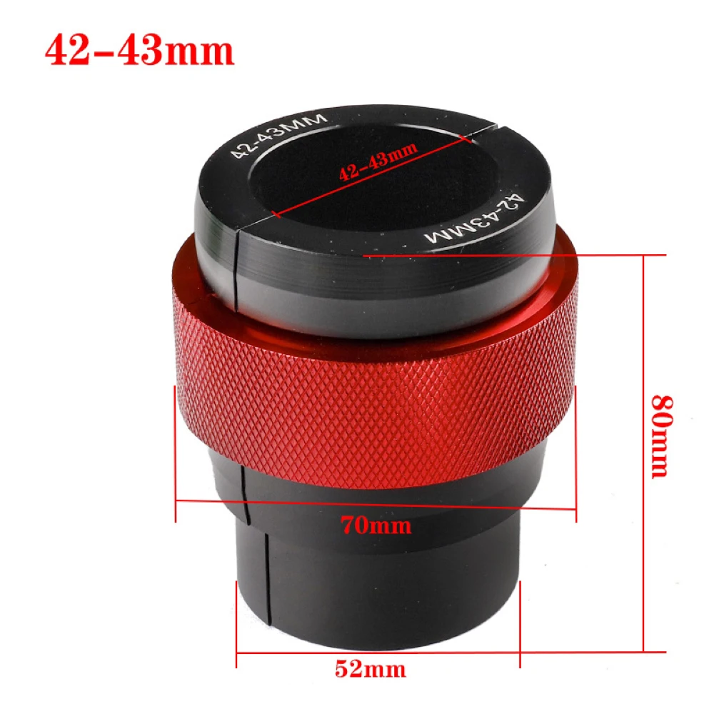38-50MM Motorcycle Fork Seal Driver Front Shock Absorber Oil Seal Installat Tool For KTM HONDA KAWASAKI SUZUKI YAMAHA Universal
38-50MM Motorcycle Fork Seal Driver Front Shock Absorber Oil Seal Installat Tool For KTM HONDA KAWASAKI SUZUKI YAMAHA Universal