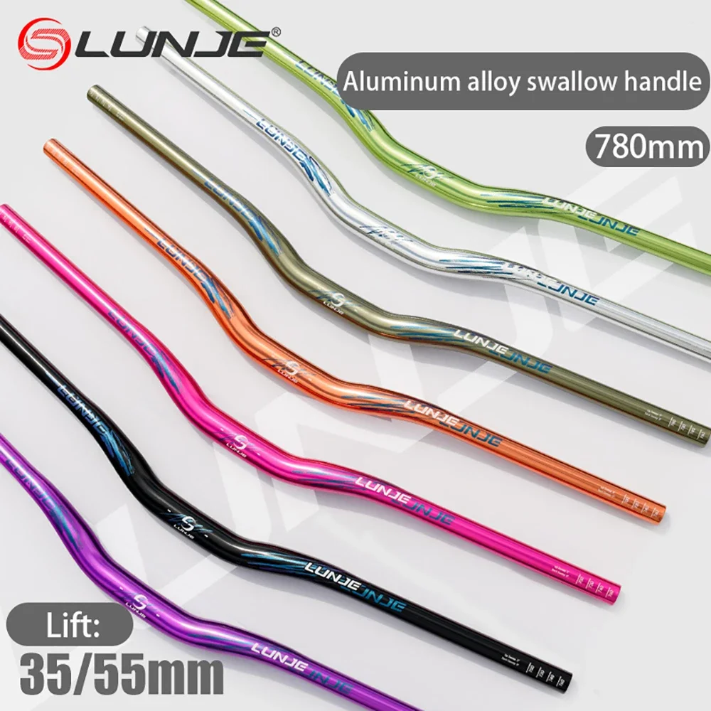 Руль из алюминиевого сплава MTB AM DH Велосипедный руль 31,8*780 мм Подъемная планка 35/55 мм Задняя часть 9 ° Позашляховые рули для скоростного спуска
Руль из алюминиевого сплава MTB AM DH Велосипедный руль 31,8*780 мм Подъемная планка 35/55 мм Задняя часть 9 ° Позашляховые рули для скоростного спуска