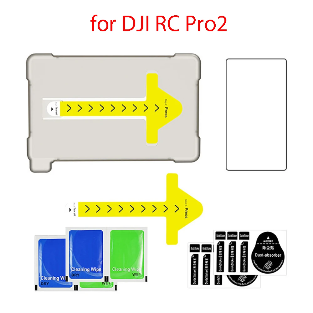 For DJI RC Pro2 Remote Control Tempered Film Tempered Glass Screen Protector Accessories
For DJI RC Pro2 Remote Control Tempered Film Tempered Glass Screen Protector Accessories