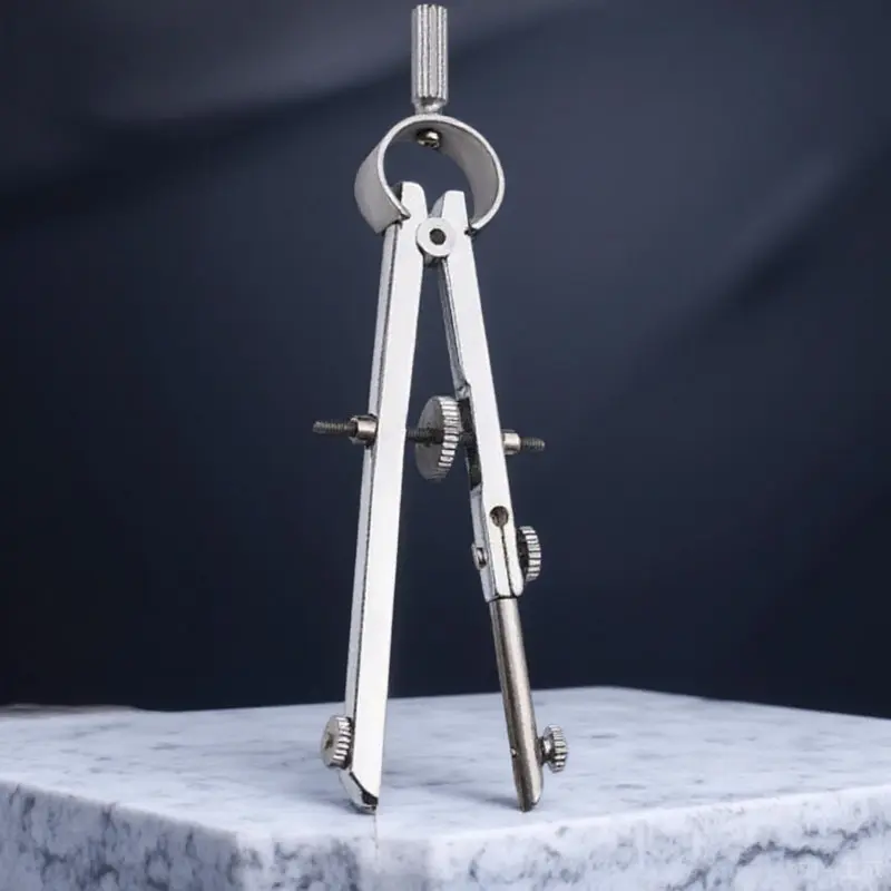 Daily Use Compass Spring Metal Compass Portable Compact Drawing Tool Accurate Adjustable Multi-Function Designer Supply
Daily Use Compass Spring Metal Compass Portable Compact Drawing Tool Accurate Adjustable Multi-Function Designer Supply