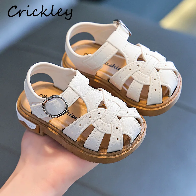 Solid Baby Girls Boys Gladiator Sandals PVC Waterproof Children Sandals Summer Non Slip Toddler Kids Beach Shoes With Sounds
Solid Baby Girls Boys Gladiator Sandals PVC Waterproof Children Sandals Summer Non Slip Toddler Kids Beach Shoes With Sounds