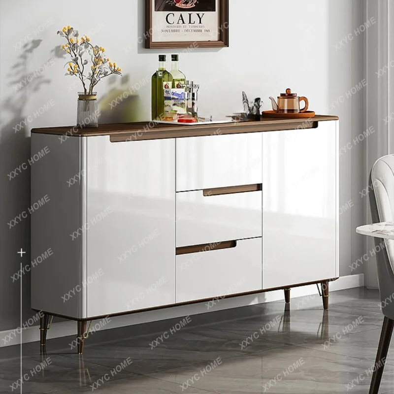 L grain solid wood dining side cabinet integrated against the wall living room locker home side cabinet
L grain solid wood dining side cabinet integrated against the wall living room locker home side cabinet