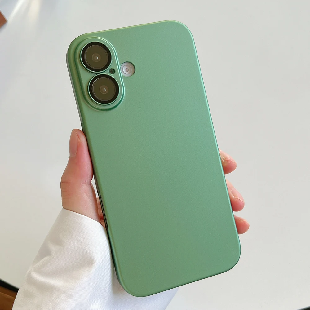 Ultra-thin Hard Matte PC Phone Case For iPhone 16 E 15 14 13 12 11 Pro Max Plus Luxury Frosted Lens Protection Film Cover Coque
Ultra-thin Hard Matte PC Phone Case For iPhone 16 E 15 14 13 12 11 Pro Max Plus Luxury Frosted Lens Protection Film Cover Coque