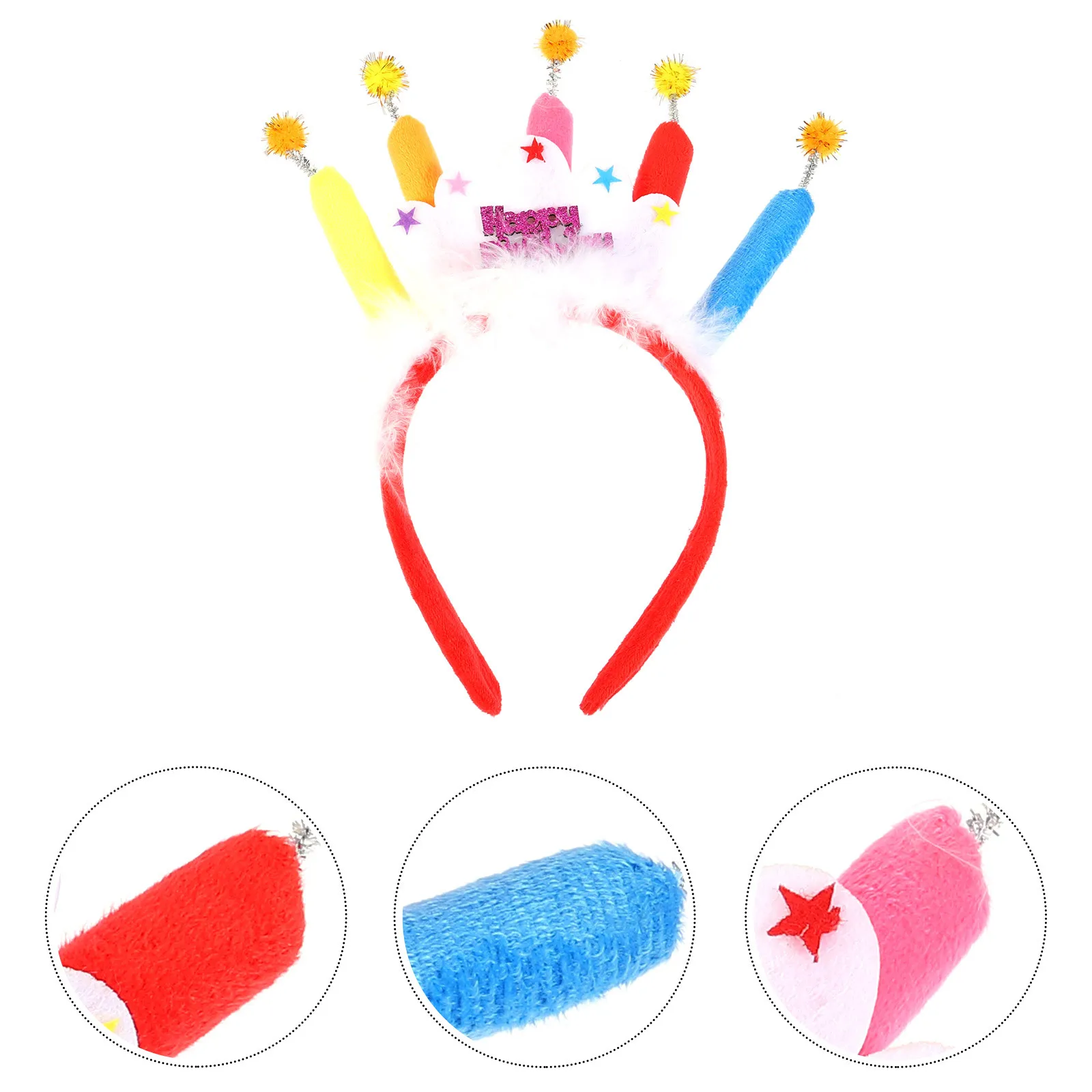 Adorable Birthday Party Headband Cake Design Comfortable Cloth Material Exquisite Shape Decorative Gift
Adorable Birthday Party Headband Cake Design Comfortable Cloth Material Exquisite Shape Decorative Gift