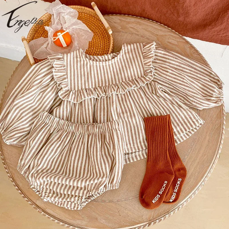 Girls Spring Autumn Striped Clothing Suit Girls Long Sleeves Top+Bread Short Suit Infant Girls Suit Princess Girls Clothing Suit
Girls Spring Autumn Striped Clothing Suit Girls Long Sleeves Top+Bread Short Suit Infant Girls Suit Princess Girls Clothing Suit