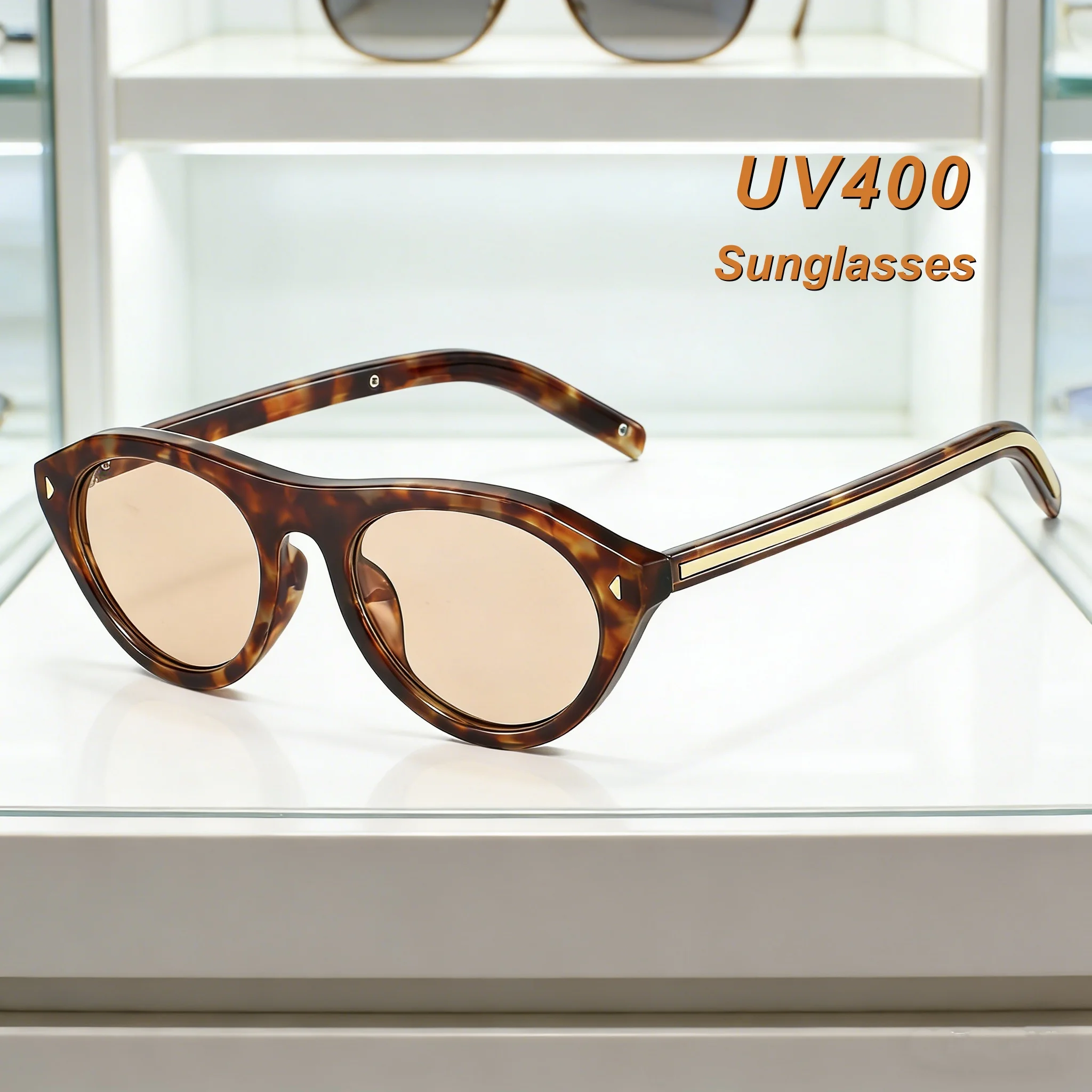 2026 New Fashionable Personalized Luxury Women's Sunglasses Outdoor Neutral HD UV400 Multi Color Lens Sunscreen Glasses
2026 New Fashionable Personalized Luxury Women's Sunglasses Outdoor Neutral HD UV400 Multi Color Lens Sunscreen Glasses
