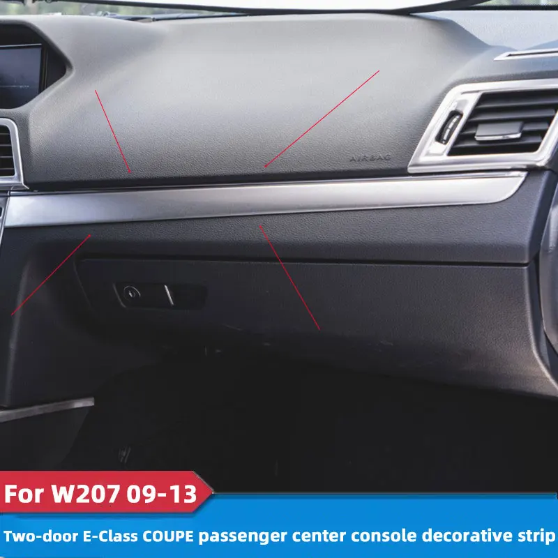 Для Mercedes Benz E Class Coupe C207 E200 E250 E350 E400 E500, углеродное волокно, декоративная крышка передней пассажирской приборной панели автомобиля
Для Mercedes Benz E Class Coupe C207 E200 E250 E350 E400 E500, углеродное волокно, декоративная крышка передней пассажирской приборной панели автомобиля