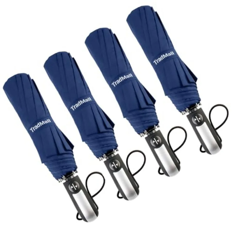4 Pack Travel Umbrella Windproof Portable 46 Inch Large Canopy Ergonomic Handle Auto Open and Close
4 Pack Travel Umbrella Windproof Portable 46 Inch Large Canopy Ergonomic Handle Auto Open and Close