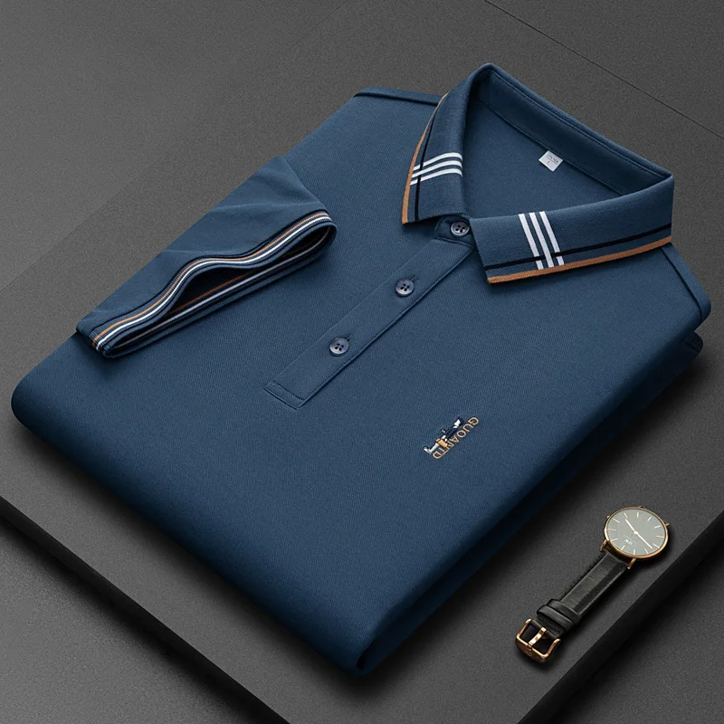 2023 Summer Fashion ExquisitecharacterEmbroidery Short Sleeve Polo Shirt Men's High end Cotton Business Casual Paul T-shirt
2023 Summer Fashion ExquisitecharacterEmbroidery Short Sleeve Polo Shirt Men's High end Cotton Business Casual Paul T-shirt