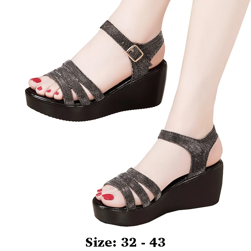 high quality sandals for women 6cm mid heel 2025 summer size 32 33 43 platform open toe elegant fashion shoe pink silver
high quality sandals for women 6cm mid heel 2025 summer size 32 33 43 platform open toe elegant fashion shoe pink silver
