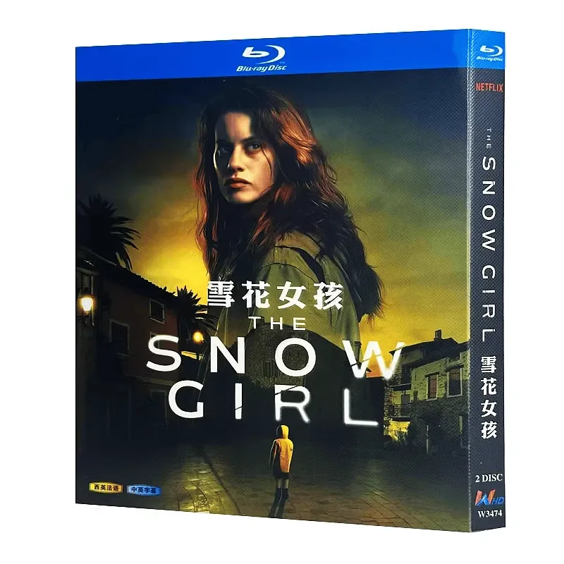 BD Blu-ray Disc Snowflake Girl Spanish Drama 1080p CD Box with Chinese and English Subtitles
BD Blu-ray Disc Snowflake Girl Spanish Drama 1080p CD Box with Chinese and English Subtitles