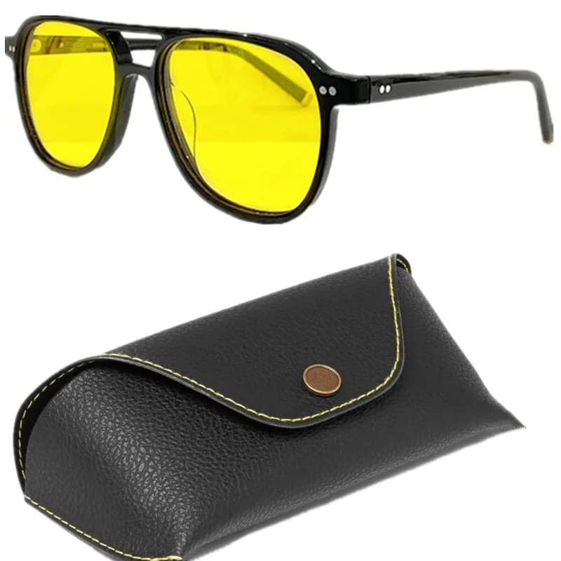 Quality Johnny Depp Pilot Bigrim Polarized Sunglasses UV400 Unisex 55-17-142 Design Italy Acetates Fullrim Men Women GOGGLES
Quality Johnny Depp Pilot Bigrim Polarized Sunglasses UV400 Unisex 55-17-142 Design Italy Acetates Fullrim Men Women GOGGLES