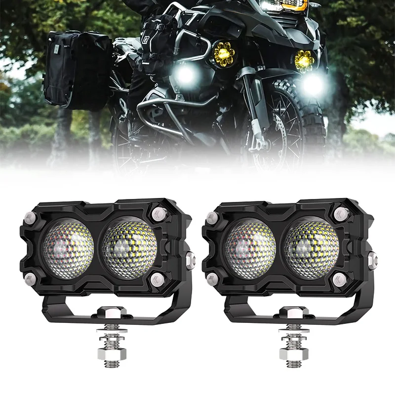 Universal Motorcycle LED Auxiliary Lights Work Light Waterproof Offroad Driving Fog Lights For Honda Suzuki Kawasaki BMW Yamaha
Universal Motorcycle LED Auxiliary Lights Work Light Waterproof Offroad Driving Fog Lights For Honda Suzuki Kawasaki BMW Yamaha