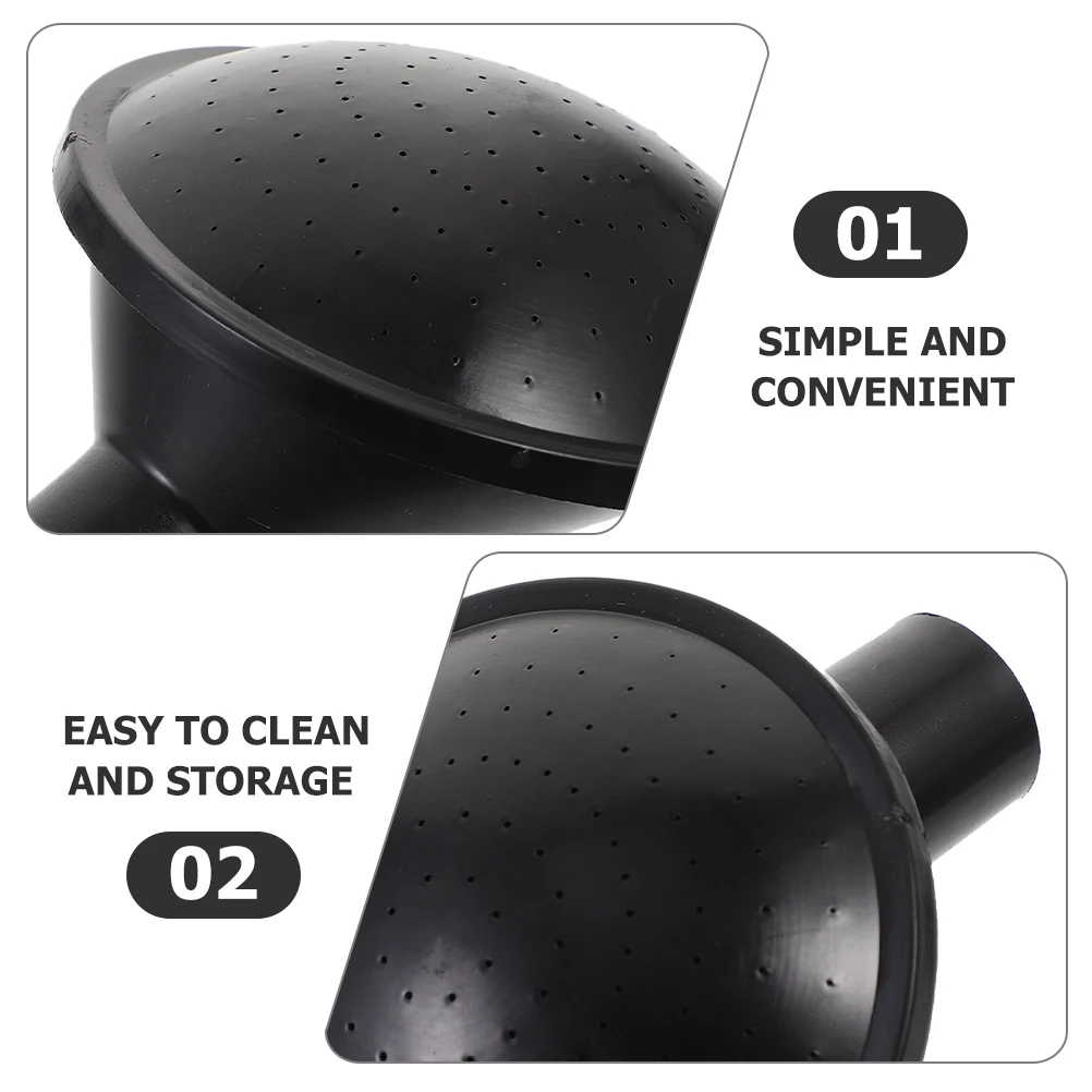 2pcs Black Watering Can Sprinkler 2.4cm Diameter Durable Water Can Sprayer Universal Design Gardening Home Use
2pcs Black Watering Can Sprinkler 2.4cm Diameter Durable Water Can Sprayer Universal Design Gardening Home Use
