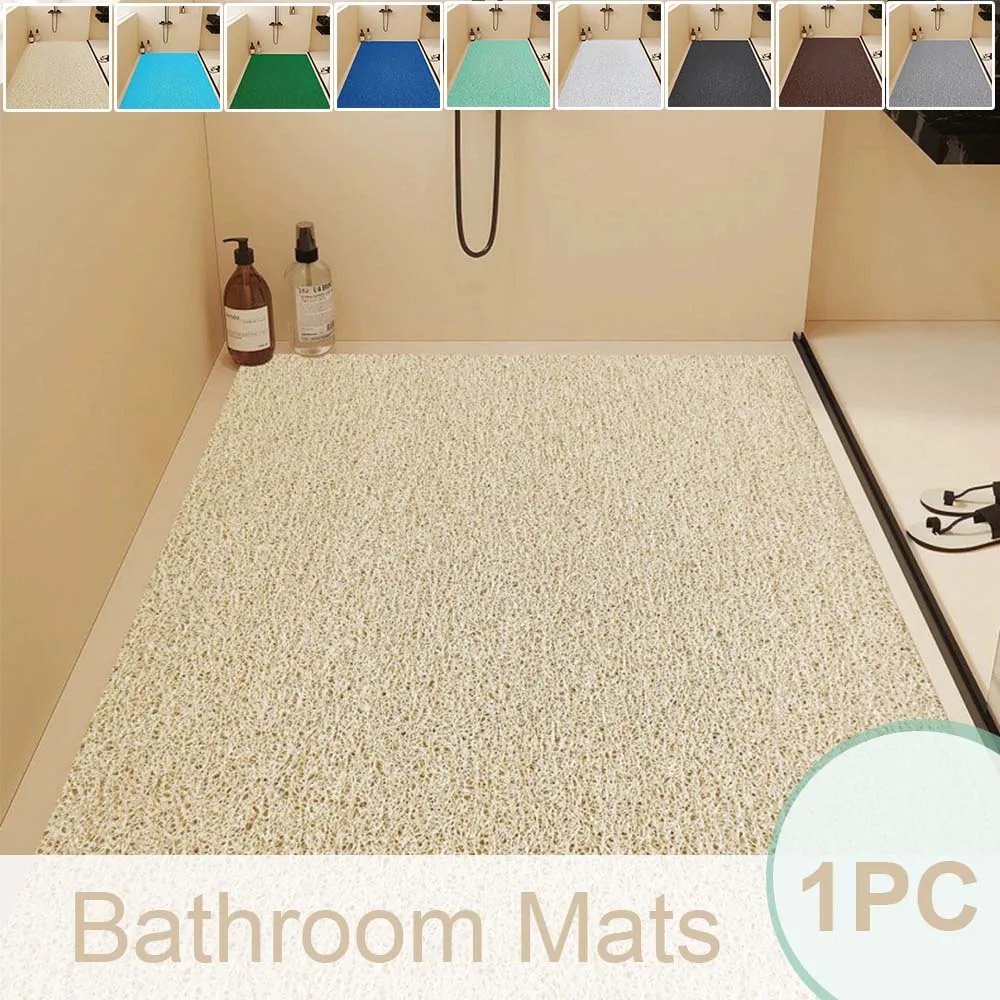 Quick Dry Bathroom Mats PVC Perforated Anti Slip Pads Dirt Resistant Carpets Kitchen Bathroom Mats for Shower Home Accessories
Quick Dry Bathroom Mats PVC Perforated Anti Slip Pads Dirt Resistant Carpets Kitchen Bathroom Mats for Shower Home Accessories