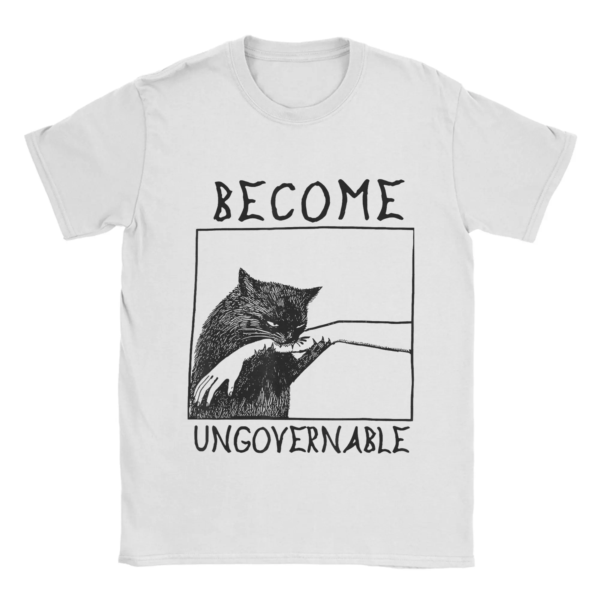 Черная кошка, кусающая рука, забавная футболка с мемом, мужская винтажная футболка из 100% хлопка, футболки с круглым вырезом и короткими рукавами, оригинальные топы
Черная кошка, кусающая рука, забавная футболка с мемом, мужская винтажная футболка из 100% хлопка, футболки с круглым вырезом и короткими рукавами, оригинальные топы