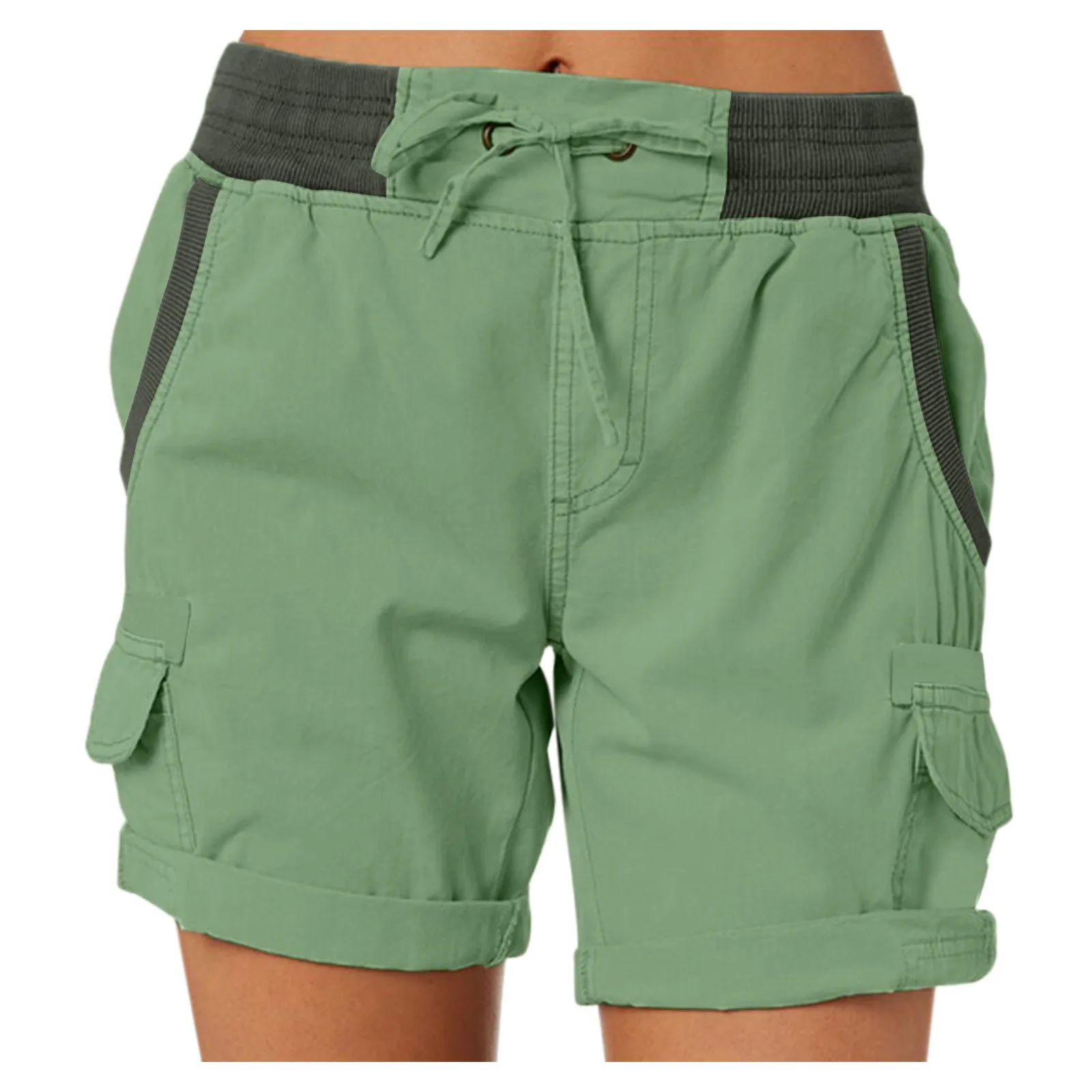 Women Casual Wide Leg Shorts Pants Loose High Waist Solid Color Shorts Drawstring Summer Ladies Pants 2024
Women Casual Wide Leg Shorts Pants Loose High Waist Solid Color Shorts Drawstring Summer Ladies Pants 2024