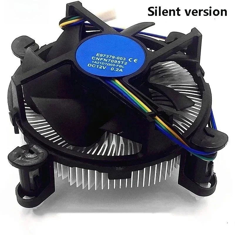 CPU Cooling Fan Connector with Aluminum Heatsink and 3.5" Fan for Desktop I3/i5/i7 Slot 1150/1155/1156 Cooling
CPU Cooling Fan Connector with Aluminum Heatsink and 3.5" Fan for Desktop I3/i5/i7 Slot 1150/1155/1156 Cooling