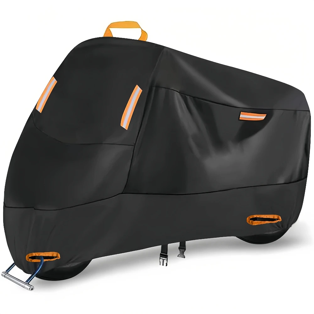 Motorcycle Cover Rainproof and Sunproof 210D Motorcycle Cover Thickened Oxford Cloth Dust Cover
Motorcycle Cover Rainproof and Sunproof 210D Motorcycle Cover Thickened Oxford Cloth Dust Cover