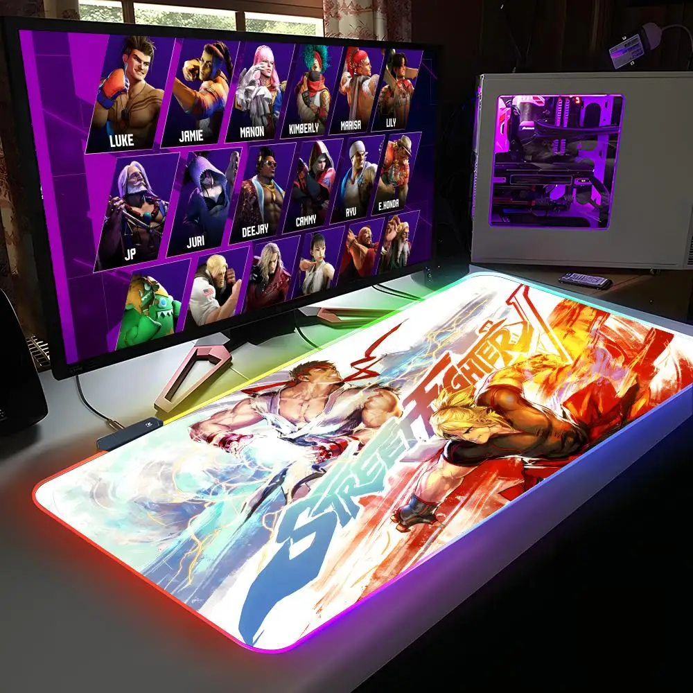 Street Fight Mouse Pad RGB Rubber Computer Laptop Official Game Colored esports Aesthetic Pretty Fashion Luxury Gift Mat
Street Fight Mouse Pad RGB Rubber Computer Laptop Official Game Colored esports Aesthetic Pretty Fashion Luxury Gift Mat