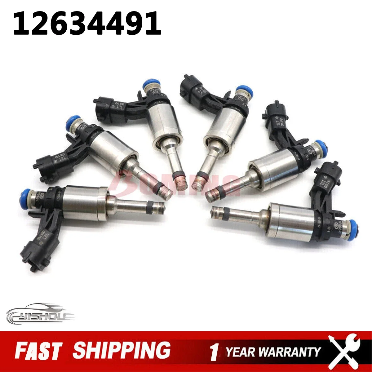 6PCS 12634491 Car Fuel Injector Nozzle for BUICK ENCLAVE CHEVROLET TRAVERSE GMC ACADIA 3.6L FJ1152 12663380 High Quality
6PCS 12634491 Car Fuel Injector Nozzle for BUICK ENCLAVE CHEVROLET TRAVERSE GMC ACADIA 3.6L FJ1152 12663380 High Quality