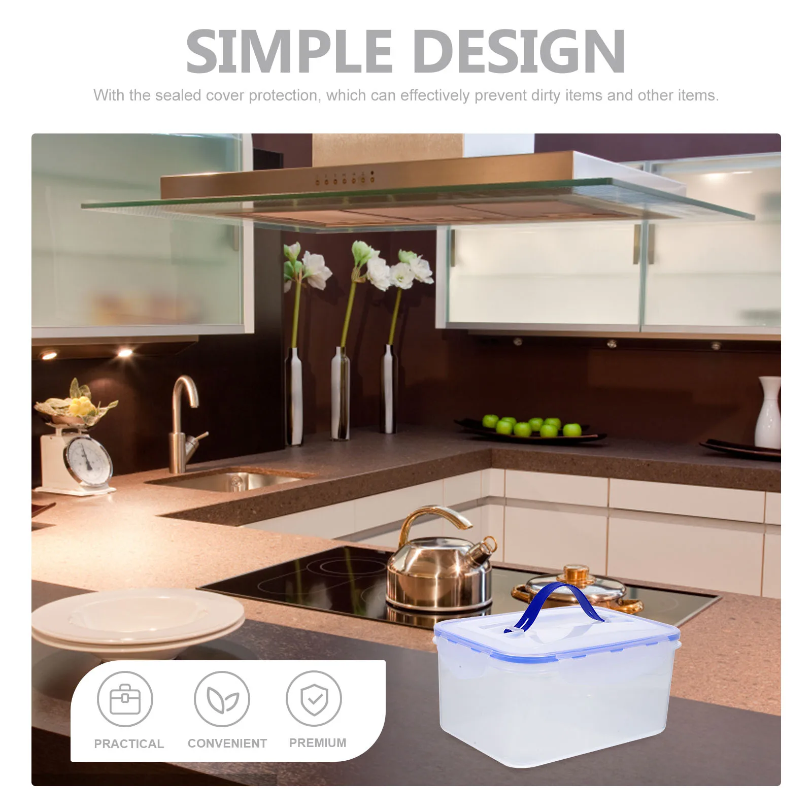 3pcs Large Capacity Kitchen Food Storage Containers Transparent Plastic Grain Boxes 2400ml 3800ml 5800ml Airtight Preservation
3pcs Large Capacity Kitchen Food Storage Containers Transparent Plastic Grain Boxes 2400ml 3800ml 5800ml Airtight Preservation