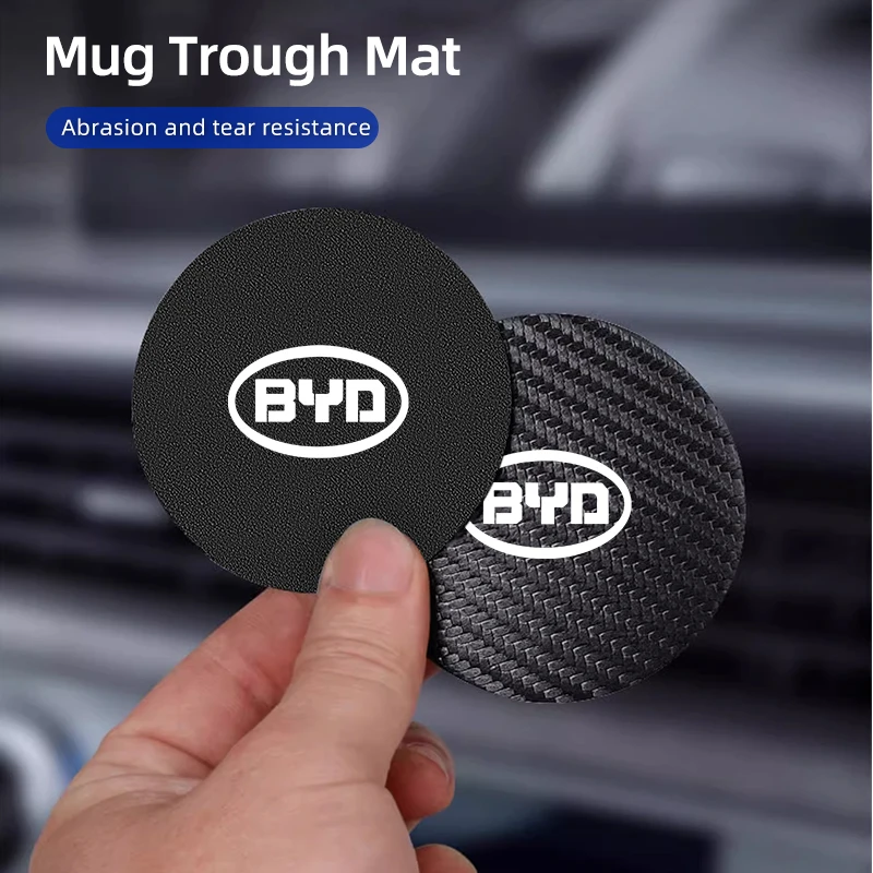 2Pcs Car Leather/Carbon Fiber Water Cup Coasters Anti-Slip Pads For BYD M6 G3 G5 T3 13 F3 F0 S6 S7 E5 E6 Tang Song Qing Yuan Max
2Pcs Car Leather/Carbon Fiber Water Cup Coasters Anti-Slip Pads For BYD M6 G3 G5 T3 13 F3 F0 S6 S7 E5 E6 Tang Song Qing Yuan Max