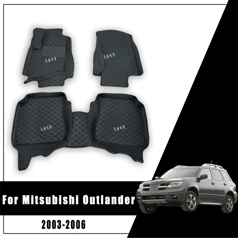 Для Mitsubishi Outlander 2006 2005 2004 2003, автомобильные коврики, ковры, чехлы, коврики, защита салона, водонепроницаемые аксессуары
Для Mitsubishi Outlander 2006 2005 2004 2003, автомобильные коврики, ковры, чехлы, коврики, защита салона, водонепроницаемые аксессуары