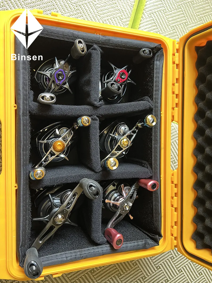Waterproof Suitable for Fishing Wheel Box, Water Droplet Wheel Storage Bag, Sea Fishing Spinning Wheel Protection Box
Waterproof Suitable for Fishing Wheel Box, Water Droplet Wheel Storage Bag, Sea Fishing Spinning Wheel Protection Box