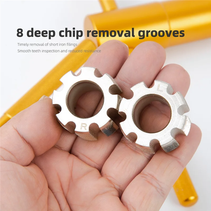【Must-Haves】Bottom Bracket Tapping Tool BSA Thread Bottom Bracket Tapping Tool Bicycle Repair Tools Kit
【Must-Haves】Bottom Bracket Tapping Tool BSA Thread Bottom Bracket Tapping Tool Bicycle Repair Tools Kit