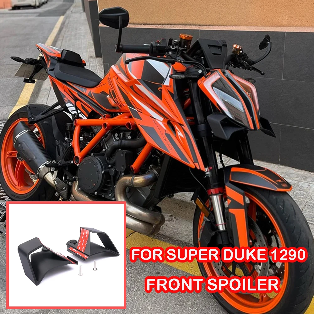 For SUPER DUKE 1290 Motorcycle Accessories WING DOWNFORCE NAKED FRONTAL SPOILERS Front spoiler Lower spoiler lower lip
For SUPER DUKE 1290 Motorcycle Accessories WING DOWNFORCE NAKED FRONTAL SPOILERS Front spoiler Lower spoiler lower lip