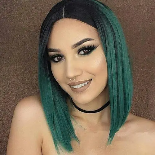 Straight Short Hair Ombre Bob Wig Side Part Synthetic Wigs for Women Cosplay Wig
Straight Short Hair Ombre Bob Wig Side Part Synthetic Wigs for Women Cosplay Wig