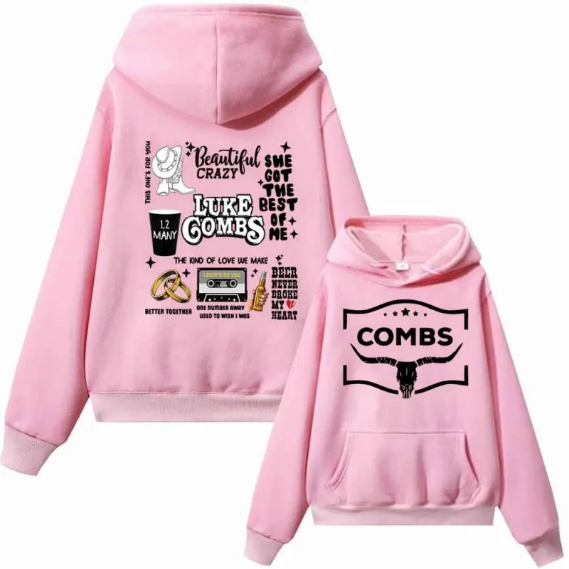 Luk Comb Hoodie Country Music Western Men And Women Long Sleeve Pure Cotton Hoodie Autumn And Winter Outdoor Pullover Fashion
Luk Comb Hoodie Country Music Western Men And Women Long Sleeve Pure Cotton Hoodie Autumn And Winter Outdoor Pullover Fashion