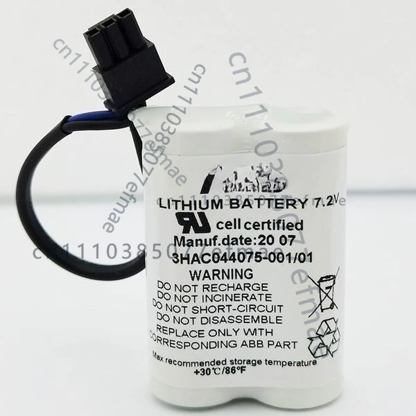 1pcs 3HAC044075-001/01 SMB Battery for ABB Robot CPU ABBTA521 7.2V
1pcs 3HAC044075-001/01 SMB Battery for ABB Robot CPU ABBTA521 7.2V