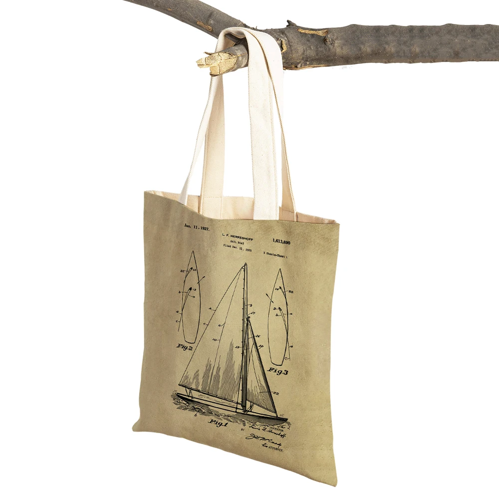 Vintage Design Drawings Sailing Lifebuoy Anchor Supermarket Shopper Bag Women Shopping Bags Eco Canvas Travel Tote Handbag
Vintage Design Drawings Sailing Lifebuoy Anchor Supermarket Shopper Bag Women Shopping Bags Eco Canvas Travel Tote Handbag