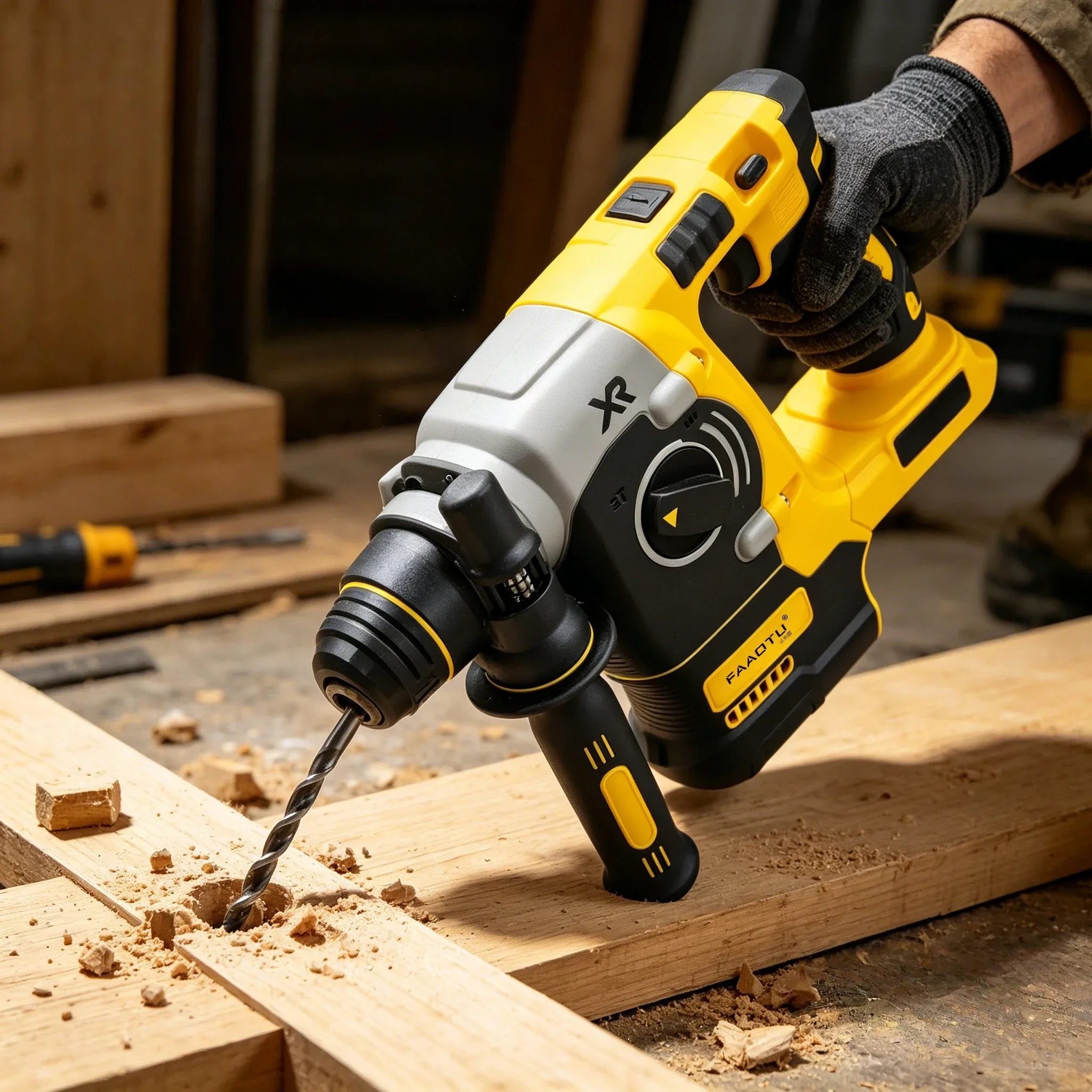 FAAOTU 273 Brushless Rotary Hammer Drill, 20V Power, Same Tough Reliability&Performance as DW Suitable for DW battery NO battery
FAAOTU 273 Brushless Rotary Hammer Drill, 20V Power, Same Tough Reliability&Performance as DW Suitable for DW battery NO battery