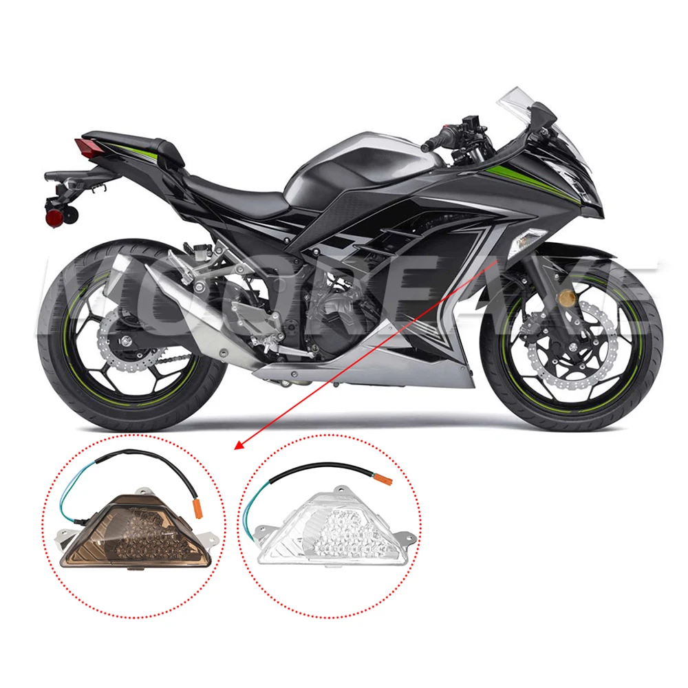 Front LED Indicator Turn Signal Light For Kawasaki Ninja 400 /ABS 2018-2022 2019 2020 2021 Motorcycle Accessories Lamp
Front LED Indicator Turn Signal Light For Kawasaki Ninja 400 /ABS 2018-2022 2019 2020 2021 Motorcycle Accessories Lamp