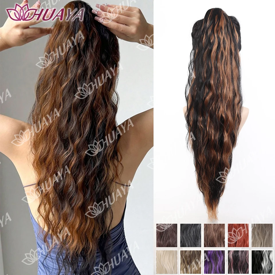 Synthetic Long Claw Ponytail hair Extensions are Easy to Wear and Heat-resistant Curly Wigs are Suitable for Women's daily Use
Synthetic Long Claw Ponytail hair Extensions are Easy to Wear and Heat-resistant Curly Wigs are Suitable for Women's daily Use