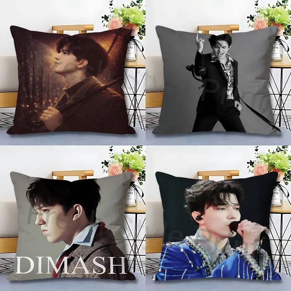 D-Dimash Singer Q-Qudaibergen Pillow Cases for Bedroom Living Room Sofa Home Decor Polyester Cushion Cover with Zipper
D-Dimash Singer Q-Qudaibergen Pillow Cases for Bedroom Living Room Sofa Home Decor Polyester Cushion Cover with Zipper