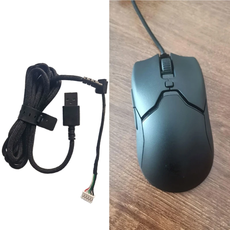 Mouse Line Replacement Durable PVC USB Mouse Cable for ViperMini Game Gaming Mouse Black F19E
Mouse Line Replacement Durable PVC USB Mouse Cable for ViperMini Game Gaming Mouse Black F19E