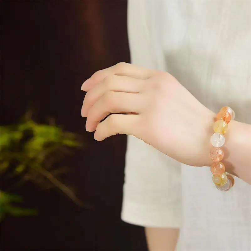 Натуральный желтый огненный кварц, браслет с гематоидом для женщин и мужчин, подарок для любви, хрустальные бусины, нити, ювелирные изделия, подарок
Натуральный желтый огненный кварц, браслет с гематоидом для женщин и мужчин, подарок для любви, хрустальные бусины, нити, ювелирные изделия, подарок