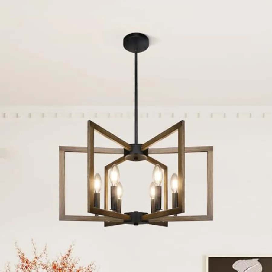Modern Farmhouse Pendant Lights for Kitchen Island, Vintage Geometric Dining Room Lighting Hanging, Industrial Chandelier for H
Modern Farmhouse Pendant Lights for Kitchen Island, Vintage Geometric Dining Room Lighting Hanging, Industrial Chandelier for H