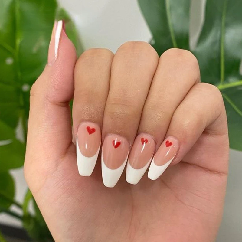 .Miemie Design 24-Piece Long Coffin One Heart to White Hair Symbolic Pattern Design Reusable Artificial Nail
.Miemie Design 24-Piece Long Coffin One Heart to White Hair Symbolic Pattern Design Reusable Artificial Nail