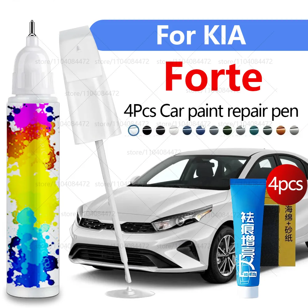 Ручка для ремонта автомобильной краски для 2008-2025 KIA Forte, аксессуары для ремонта царапин, 4 шт., белый SWP, черный ABP, красный, R4R, серый, KDG, синий SPB
Ручка для ремонта автомобильной краски для 2008-2025 KIA Forte, аксессуары для ремонта царапин, 4 шт., белый SWP, черный ABP, красный, R4R, серый, KDG, синий SPB