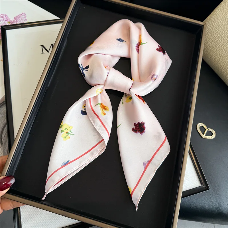 Scarf Female Hijab Silk Women's Shawl Wraps Bandana Headband Ribbon Foulards Femme Headscarf Headbands Accesories Hair Bands
Scarf Female Hijab Silk Women's Shawl Wraps Bandana Headband Ribbon Foulards Femme Headscarf Headbands Accesories Hair Bands